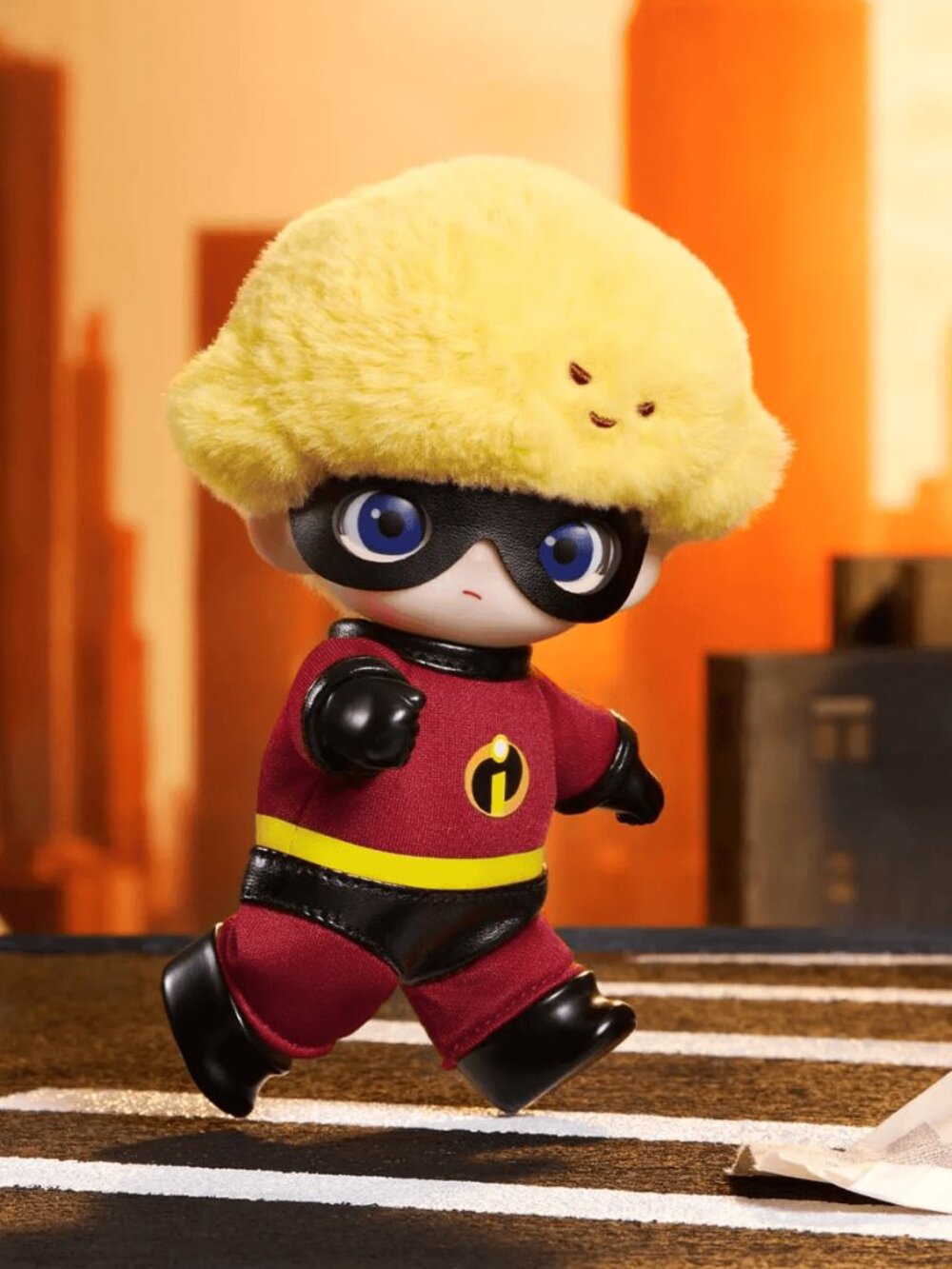 DIMOO WORLD × PIXAR Series - Vinyl Plush Pendant - Dash Parr
